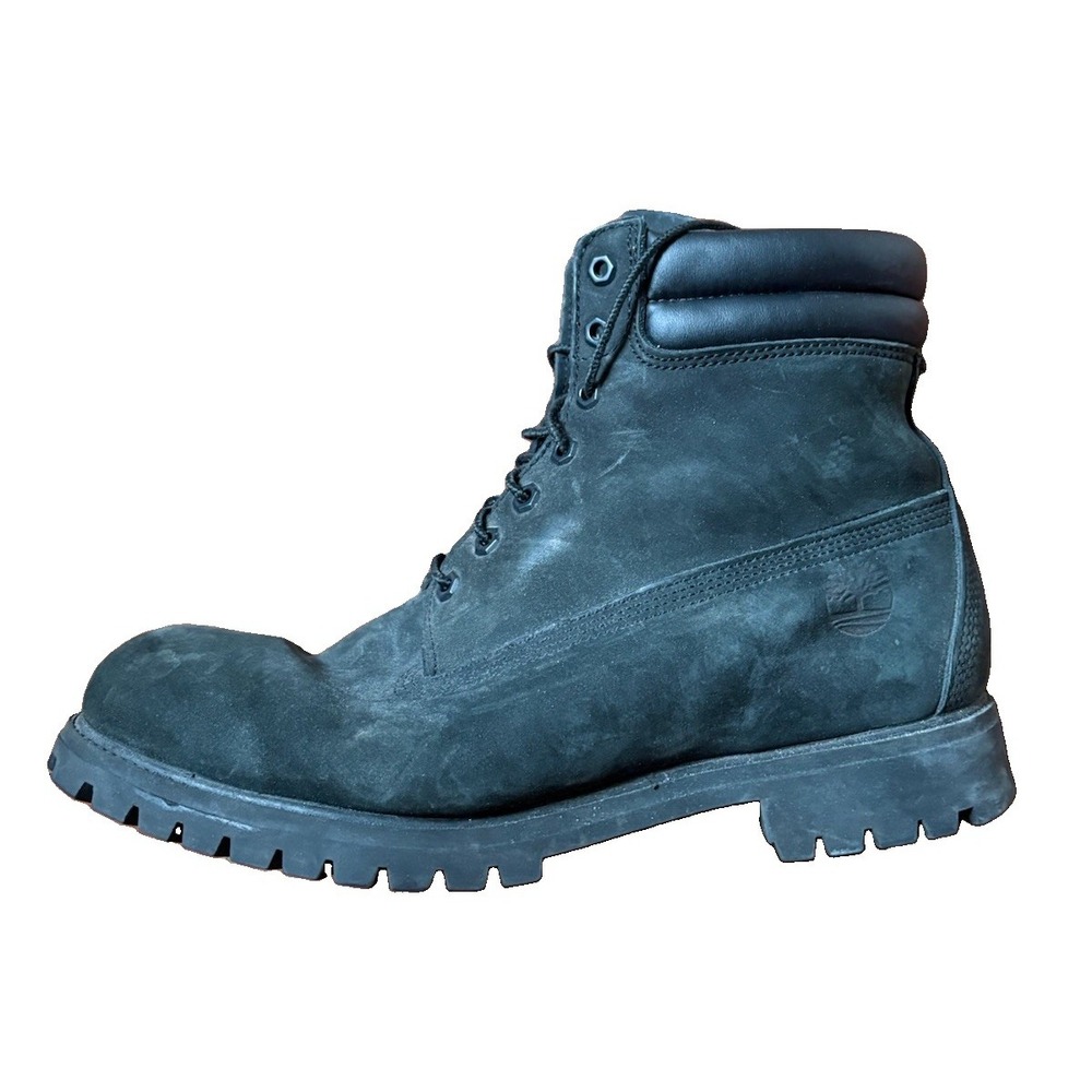 Timberland 'Black' 6-Inch Premium Waterproof Boots - Men's Size 12 M